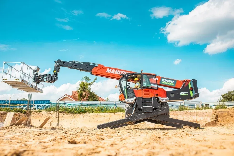 Wynajem ładowarki teleskopowej obrotowej Manitou Vision MRT 2660, miniatura zdjęcia 4 z 11.