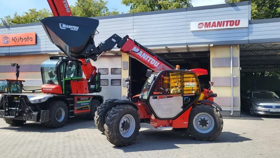 Wynajem ładowarki teleskopowej Manitou MT 933, miniatura zdjęcia 4 z 5.