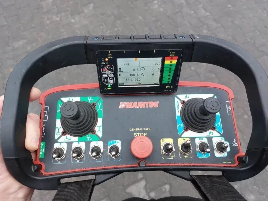 Ładowarka teleskopowa obrotowa Manitou Vision MRT 1845, miniatura zdjęcia 8 z 12.