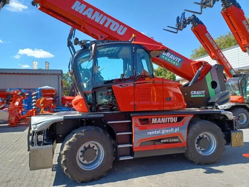 Ładowarka teleskopowa obrotowa Manitou Vision MRT 2260, miniatura zdjęcia 6 z 11.
