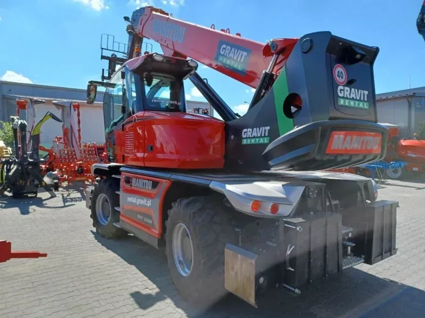 Ładowarka teleskopowa obrotowa Manitou Vision MRT 2260, miniatura zdjęcia 7 z 11.