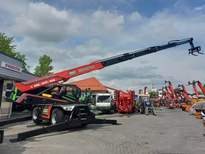 Ładowarka teleskopowa obrotowa Manitou Vision MRT 3570 ES, miniatura zdjęcia 5 z 15.