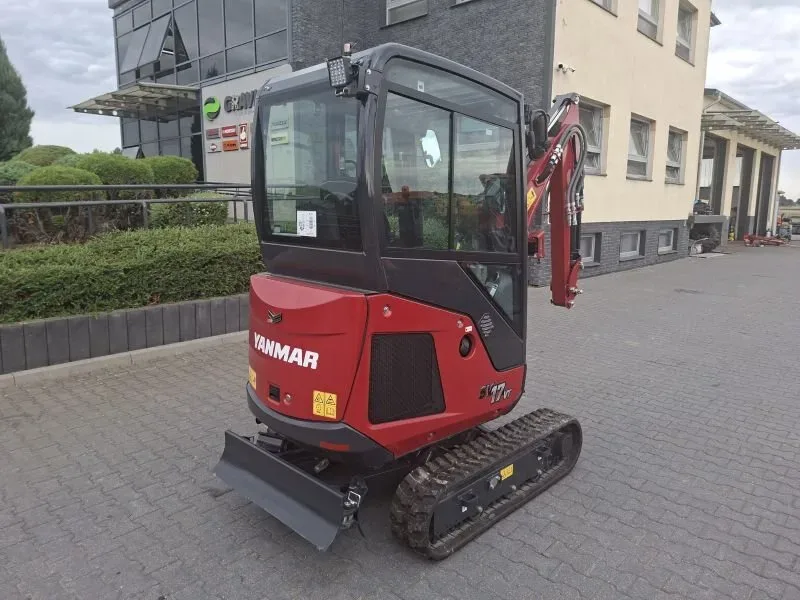 Wynajem koparki gąsienicowej Yanmar SV17 VT, miniatura zdjęcia 5 z 10.