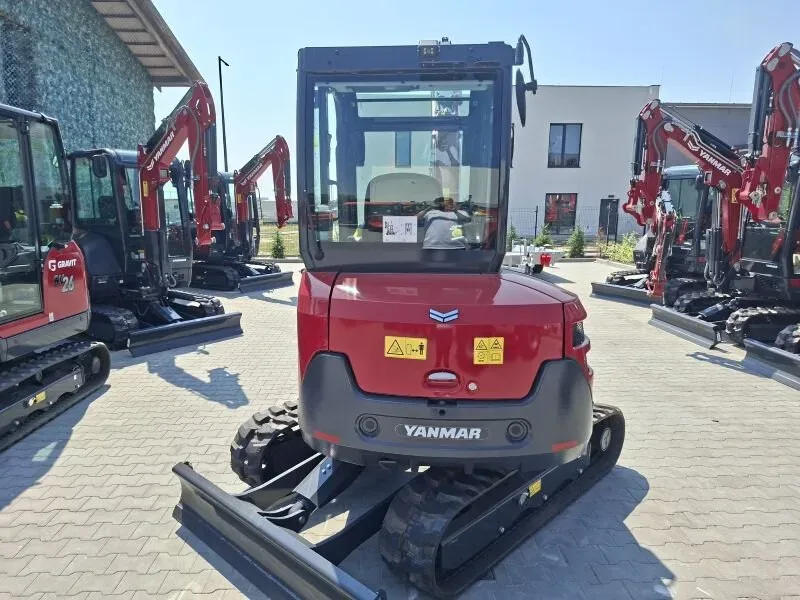 Wynajem koparki gąsienicowej Yanmar SV26, miniatura zdjęcia 4 z 11.