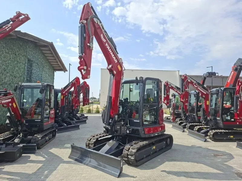Wynajem koparki gąsienicowej Yanmar SV60, miniatura zdjęcia 4 z 11.