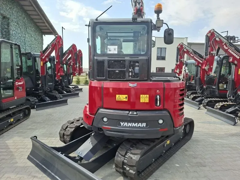 Wynajem koparki gąsienicowej Yanmar SV60, miniatura zdjęcia 5 z 11.