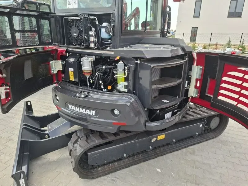 Wynajem koparki gąsienicowej Yanmar SV60, miniatura zdjęcia 7 z 11.