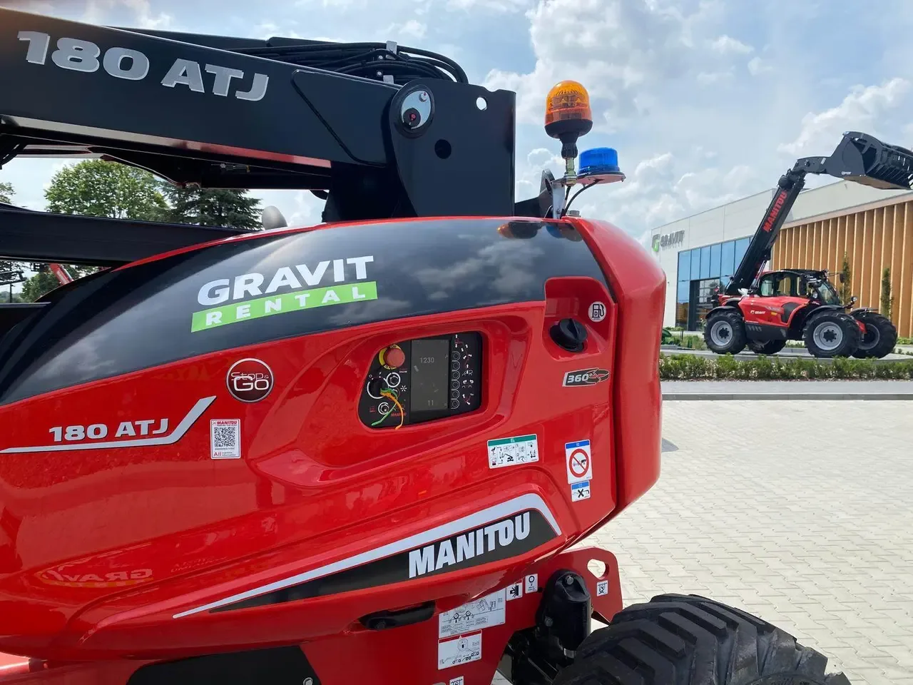 Podnośnik koszowy Manitou 180 ATJ, miniatura zdjęcia 10 z 10.