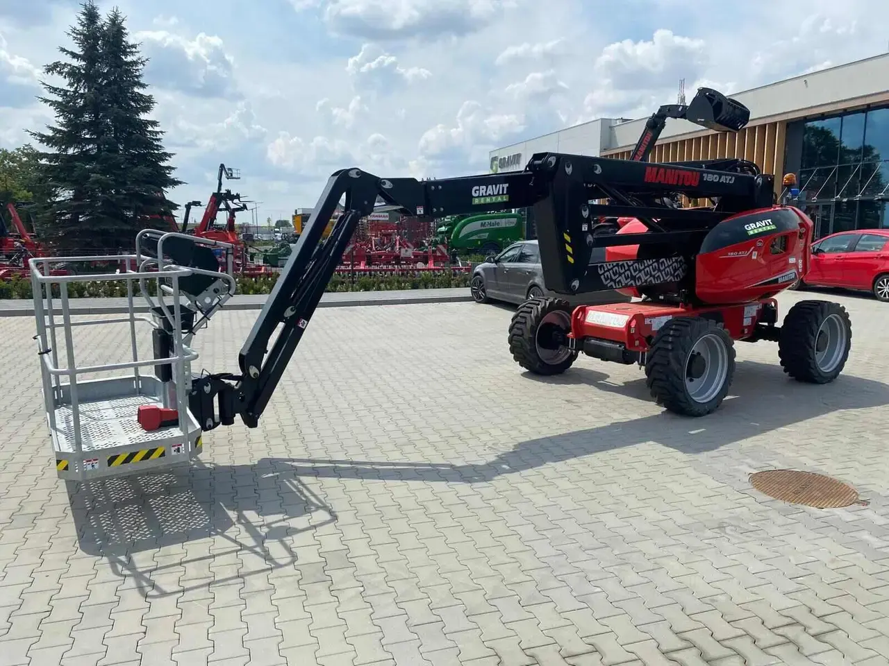 Podnośnik koszowy Manitou 180 ATJ, miniatura zdjęcia 5 z 10.
