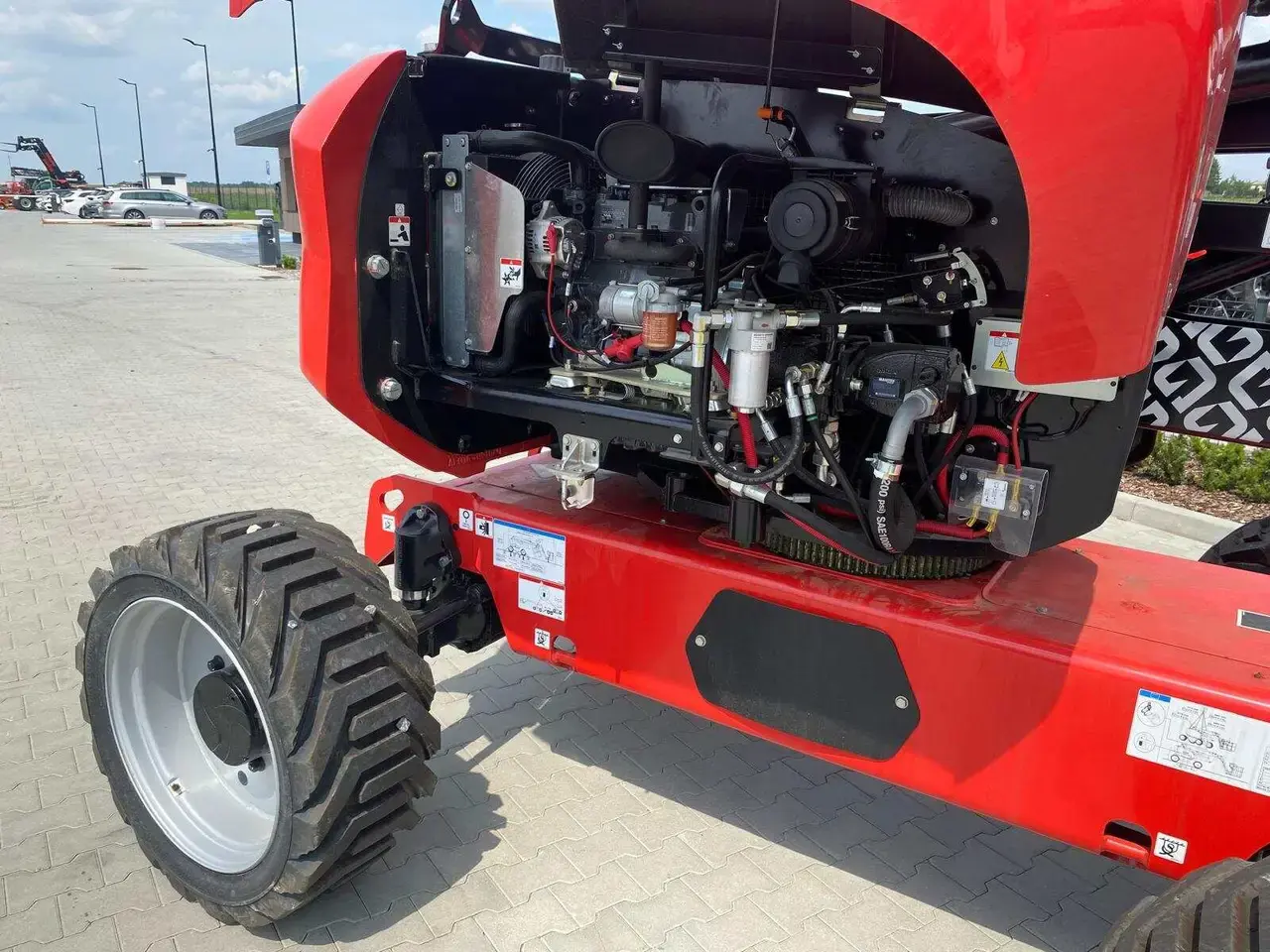 Podnośnik koszowy Manitou 180 ATJ, miniatura zdjęcia 9 z 10.
