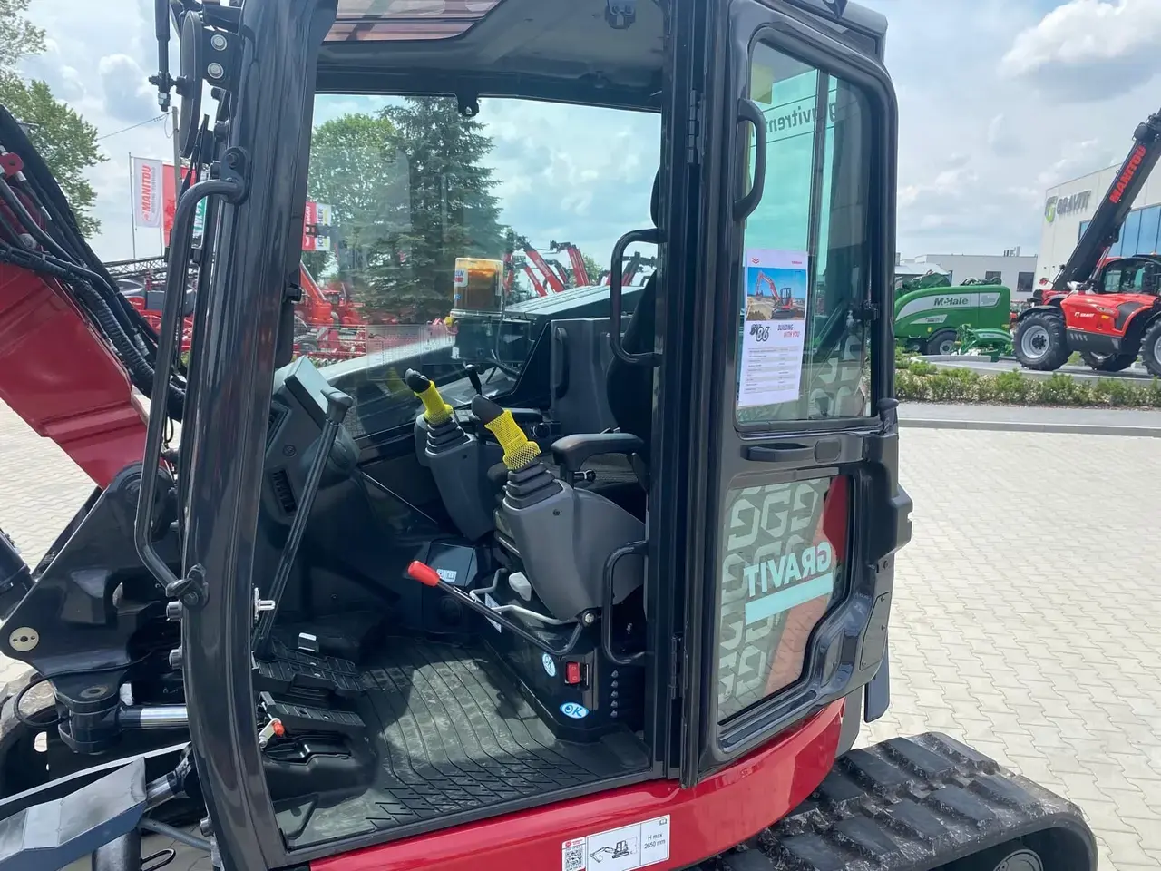 Wynajem koparki gąsienicowej Yanmar SV86 2PB, miniatura zdjęcia 5 z 11.